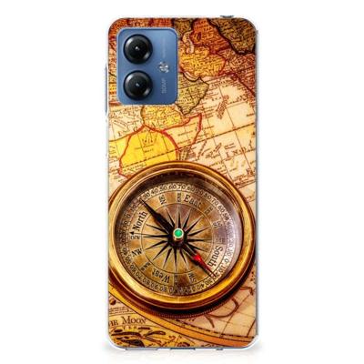 Motorola Moto G14 | Silliconen Back Cover | Kompas Motorola Moto G14 | Silliconen Back Cover | Kompas