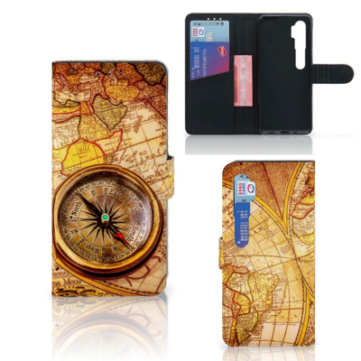 Xiaomi Mi Note 10 Pro Flip Cover Kompas Xiaomi Mi Note 10 Pro Flip Cover Kompas