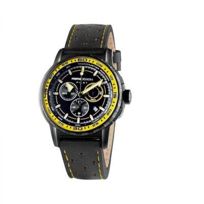MOMO Design Pilot MD2164BK-52 Horloge Heren 46mm 5 ATM