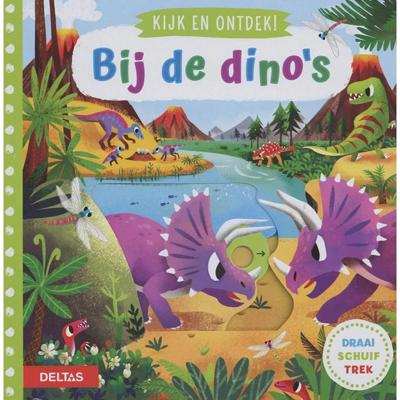Deltas Boek Kijk en Ontdek Bij de Dino's Deltas Boek Kijk en Ontdek Bij de Dino's