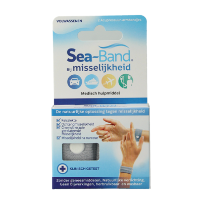 Sea Band Voor Volwassenen tegen Reisziekte