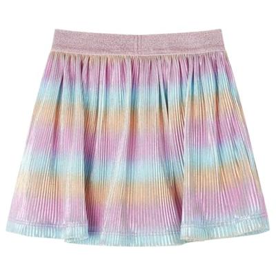 Kinderrokje met regenboogprint 116 meerkleurig Kinderrokje met regenboogprint 116 meerkleurig