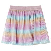 Kinderrokje met regenboogprint 116 meerkleurig - thumbnail