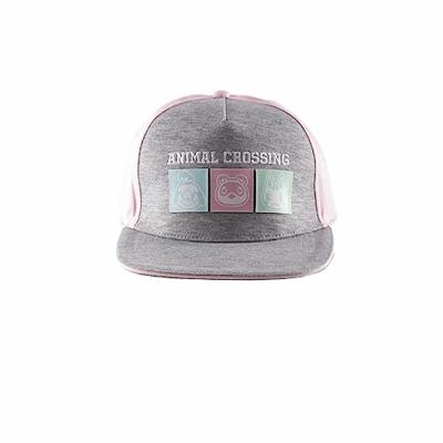 Animal Crossing Snapback Cap Pastel Squares