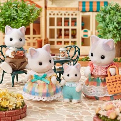 SYLVANIAN FAMILIES 5738 - De Latte Cat-familie - thumbnail