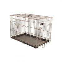 Hondenbench Ebo Taupe XL - 109 x 70 x 77 cm 109 x 70 x 77 cm Flamingo Taupe - thumbnail