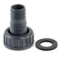 Aquaforte Slangtule met Wartel 2" - Betrouwbare PVC Vijververbinding 48/50mm - thumbnail