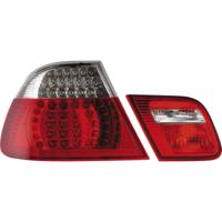 Set LED Achterlichten passend voor BMW 3-Serie E46 Coupe 1999-2003 - Rood/Helder DLBMR27 - thumbnail