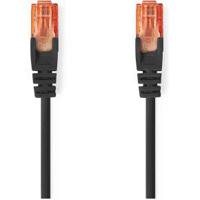 Nedis CAT6 Netwerkkabel | RJ45 Male | RJ45 Male | U/UTP | 30.0 m | Rond | PVC | Zwart | Label - CCGL85200BK300 - thumbnail