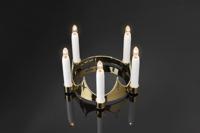 Creativ Company Lucia kroon, h: 14 cm, d 15-19 cm, 1 stuk - thumbnail