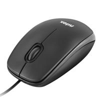 Muis Nilox MOUSB1003 Zwart 1600 dpi - thumbnail