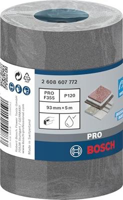 Bosch Accessories 2608607772 Schuurpapierrol Korrelgrootte (num) 120 (l x b) 5 m x 93 mm 5 m Bosch Accessories 2608607772 Schuurpapierrol Korrelgrootte (num) 120 (l x b) 5 m x 93 mm 5 m