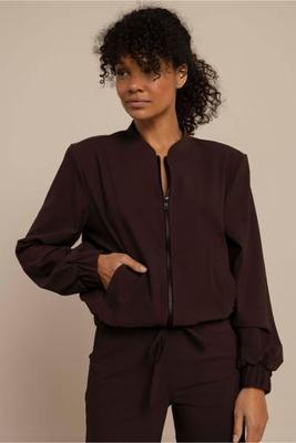 Studio Anneloes Benja Bomber Jacket 94844 Jackets 8700 Espresso