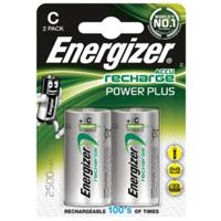 Oplaadbare C batterij (baby) Energizer Power Plus HR14 NiMH 1.2 V 2500 mAh 2 stuk(s) - thumbnail