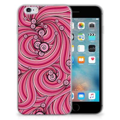 Apple iPhone 6 | 6s | Hoesje maken | Swirl Pink Apple iPhone 6 | 6s | Hoesje maken | Swirl Pink