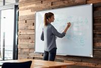 Nobo Premium Plus whiteboard, gelakt staal, magnetisch, 150 x 120 cm - thumbnail
