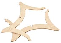 Meinl HPWS Sonic Energy Wooden Handpan Stand - thumbnail