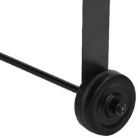 Plantenstandaard 100x54,5x100 cm verzinkt staal antracietkleur - thumbnail