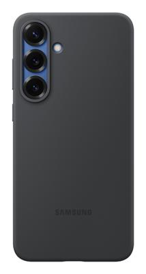 Samsung Galaxy S25 Plus Silicone Case Telefoonhoesje Zwart - thumbnail