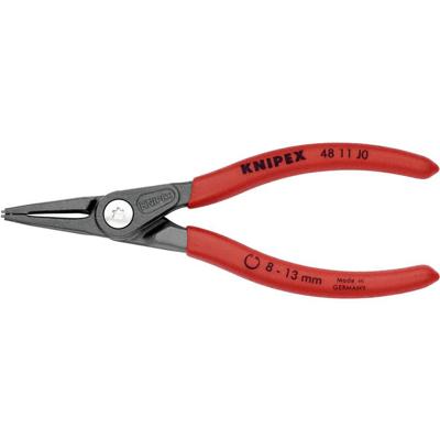 Knipex Precisie-borgveertang voor binnenringen in boringen | Anti-slip kunststof bekleed - 48 11 J0 SB Knipex Precisie-borgveertang voor binnenringen in boringen | Anti-slip kunststof bekleed - 48 11 J0 SB