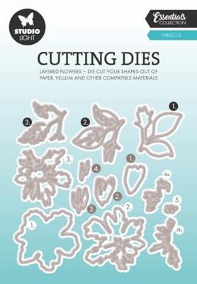 Studio Light • essentials cutting dies layered - hibiscus