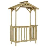 Barbecue-overkapping Bruin 133.5 x 63 x 200 cm - thumbnail