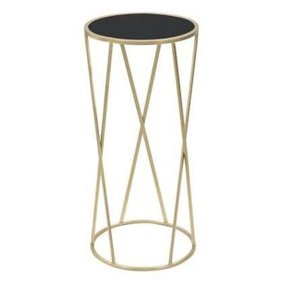 Mauro Ferretti Glam simple Ronde tafel in goud metaal