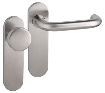 Cecil PF KL4 KS kruk R/vaste knop blind rvs mat