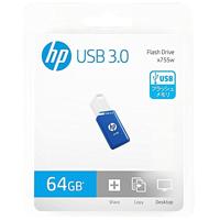 USB stick HP HPFD755W-64 Blauw 64 GB - thumbnail