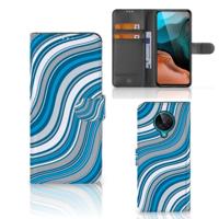 Xiaomi Poco F2 Pro | Telefoon Hoesje | Waves Blue - thumbnail