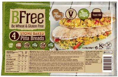 BFree Stone Baked Pitabroodjes BFree Stone Baked Pitabroodjes