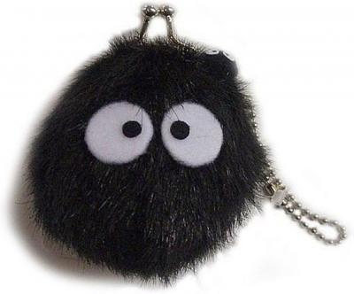 My Neighbor Totoro Mini Plush Coin Purse Soot Sprite 8 cm