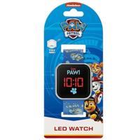 Paw Patrol LED Horloge Blauw - thumbnail