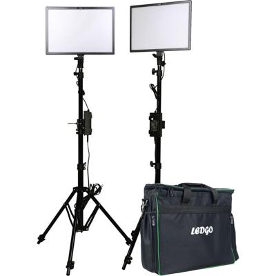 Ledgo E268CII Bi-color kit w/light stands (2 ligh/ high out)