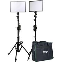 Ledgo E268CII Bi-color kit w/light stands (2 ligh/ high out) - thumbnail
