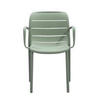 Stapelstoel Nice - kunststof/lichtgroen - Leen Bakker - thumbnail