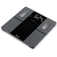 Beurer BF 500 76011 Analyse-personenweegschaal Digitaal Weegbereik (max.): 180 kg Zwart Met Bluetooth - thumbnail