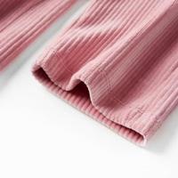 Kinderbroek 128 ribfluweel Lichtroze - thumbnail