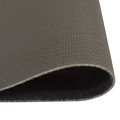 Keukenmat wasbaar koffieprint 60x180 cm fluweel zwart