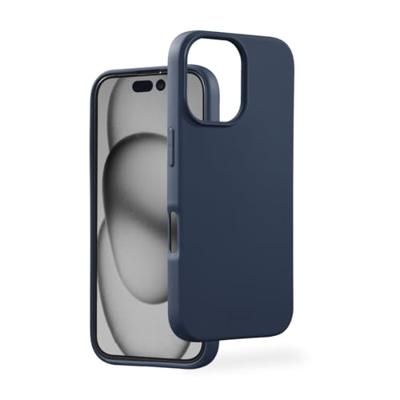 Hama Fantastic Feel Cover voor Apple iPhone 16 Blauw