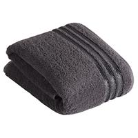 Vossen Vossen Badlaken Cult de Luxe 7660 Graphit 100x150 - thumbnail