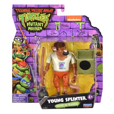 Teenage Mutant Ninja Turtles: Mutant Mayhem Action Figure Young Splinter 11 cm