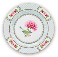 Pip Studio Blushing Birds Gebaksbord Wit 17 cm - thumbnail