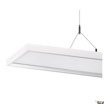 SLV Led kantoor hanglampWorklight Dali 57w - 4000K - 120cm wit - 1005396