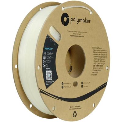 Polymaker PJ03001 6938936710936 Filament PolyCast Investment casting, cire perdue 1.75 mm 750 g Natuur PolyCast™ 1 stuk(s) Polymaker PJ03001 6938936710936 Filament PolyCast Investment casting, cire perdue 1.75 mm 750 g Natuur PolyCast™ 1 stuk(s)
