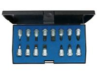 Gedore Dopsleutelset 1/4" 15 dlg - 1815601 - thumbnail