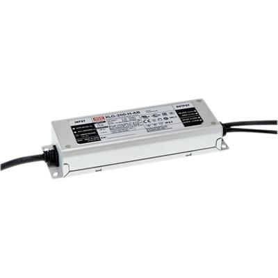 MEAN WELL XLG-200-H-A LED-driver Constant vermogen 200 W 3500 - 5550 mA 27 - 56 V/DC Geschikt voor meubels, Outdoor, PFC-schakeling, Instelbaar,