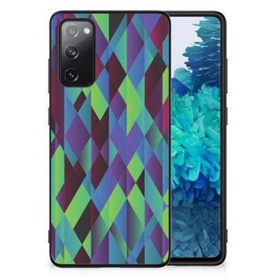 Samsung Galaxy S20 FE Backcover Abstract Green Blue Samsung Galaxy S20 FE Backcover Abstract Green Blue