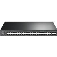 TP-Link Omada SG3452P netwerk-switch Managed L2/L3 Gigabit Ethernet (10/100/1000) Power over Ethernet (PoE) 1U Zwart - thumbnail