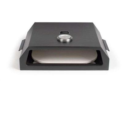 Pizzaoven - LIVOO - GS149 - Roestvrij staal - Voor gas- of houtskoolbarbecue - 33,5 x 27,5 cm